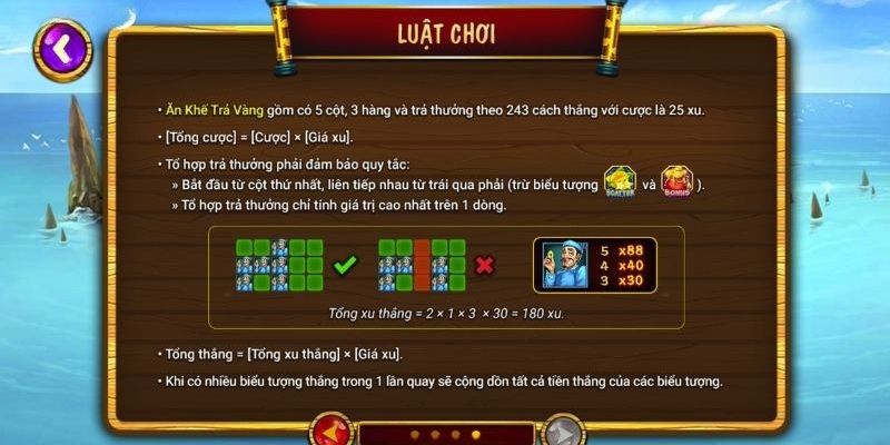 Khi tham gia chơi game việc đầu tiên cần phải nắm được luật chơi