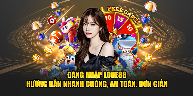 Đăng nhập Lode88 - 3 bước đăng nhập dễ dàng để trải nghiệm game 2 Đăng nhập Lode88 để trải nghiệm nhiều chương trình ưu đãi hấp dẫn