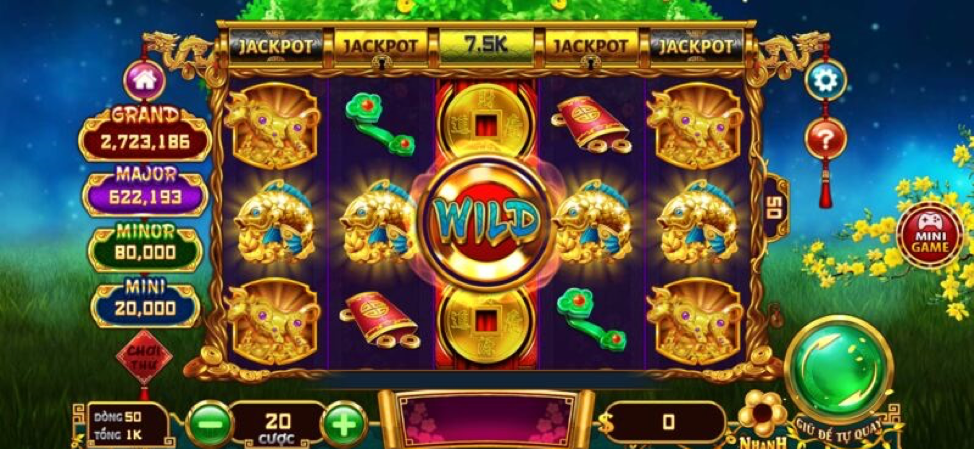 Có rất nhiều các biểu tượng game khác nhau khi chơi